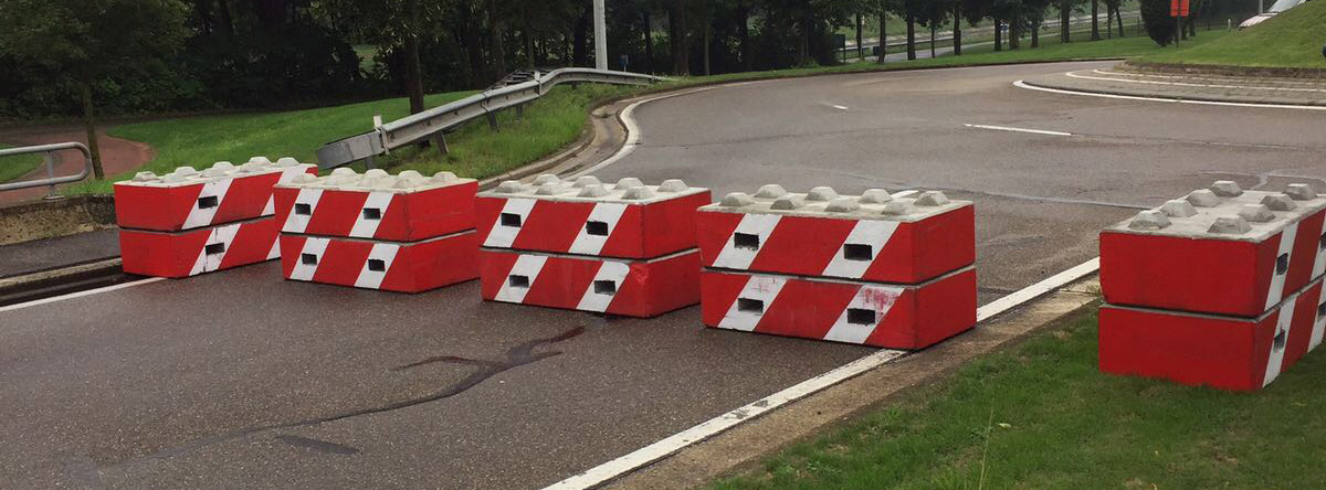 Roadblocks huren - wegblokkade voor evenementen Roadblocks huren