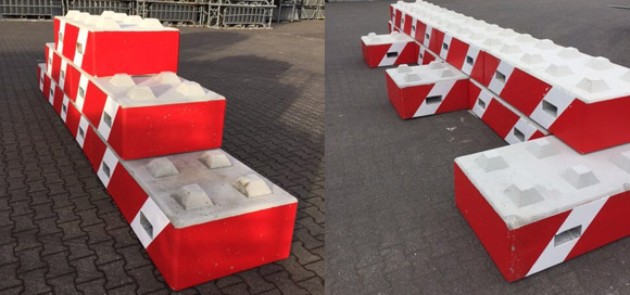 Verhuur van roadblocks